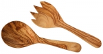Salatbesteck 26cm Olivenholz "Rustical"