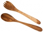 Salatbesteck 30cm Olivenholz