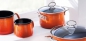 Preview: Saucepan without glass lid, design Corall