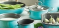 Preview: Saucepan without glass lid, design Crystal blue