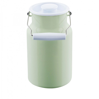 Milk can with lid, Pastel