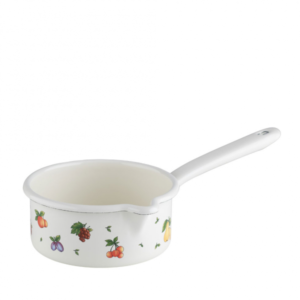 Saucepan with large spout, Fruit Garden