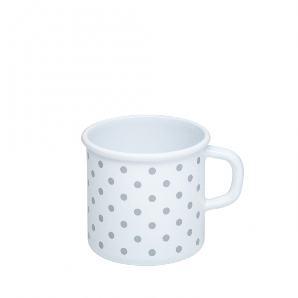 Mug, Polka-dot grey