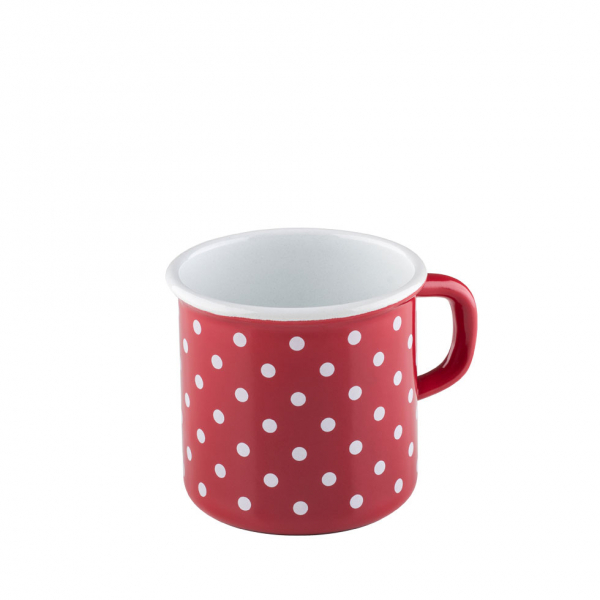 Jug, Polka-dot red