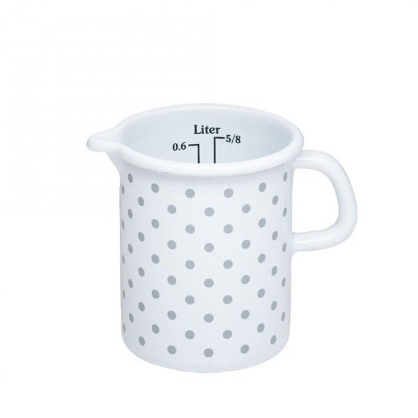 Measuring vessel, Polka-dot grey