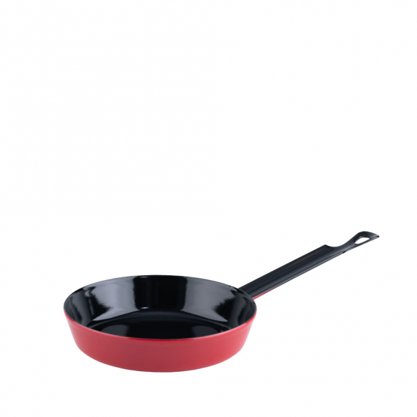 Mini enamel pan, Color Red