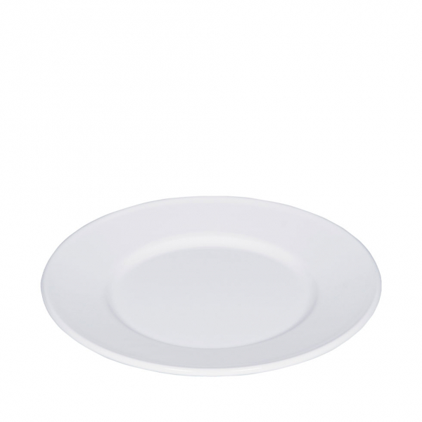 Flat plate, Classic white