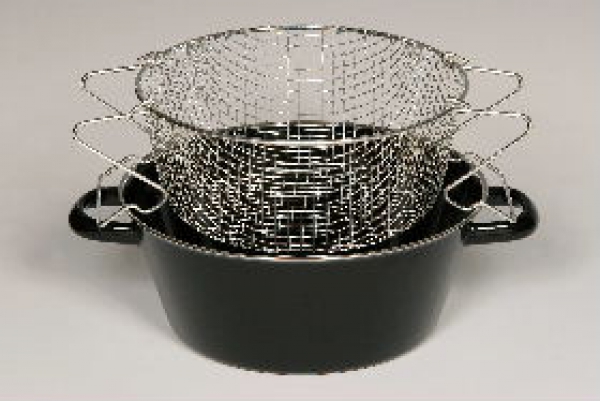 Chip pan with insert