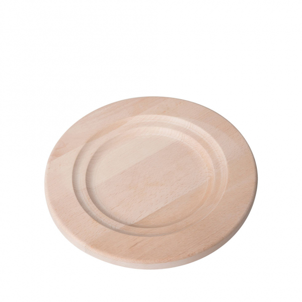 Professional round serving tray