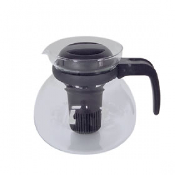 Glaskanne schwarz, Fashion Glas