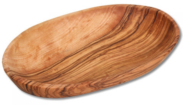 Schale oval Olivenholz